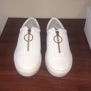 H&M white slip on sneakers MAKE AN OFFER